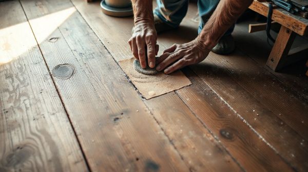 5 astuces pour restaurer un parquet abîmé ou troué