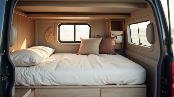 Optimisez votre couchage avec un lit peigne pour van efficace