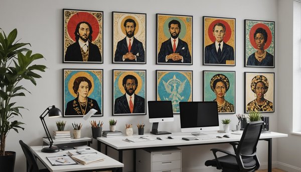 Décorer son bureau avec des œuvres d'art()