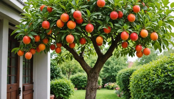 Top 10 des arbres fruitiers nains idéaux pour profiter d"un balcon ombragé